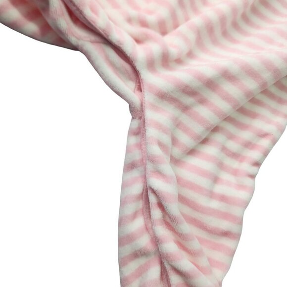 Ralph Lauren Velour Footed One Piece Pajama Snap Bottom Good Button 6M - Picture 8 of 9